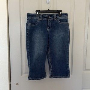 Nine West Vintage America Stretch Denim Bermuda Shorts Women's Size 8/29